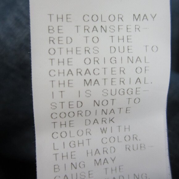 Vtg Zucca Travail Womens Small Blue LS Linen Cotton Blend Jacket Made in France - Picture 12 of 15